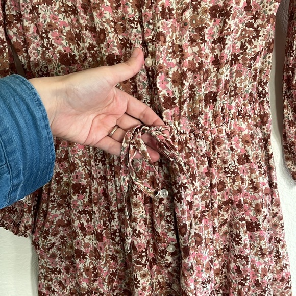 Trovata Birds of Paradis Pink Floral Ainsley B Sylvie Dress - Picture 12 of 14